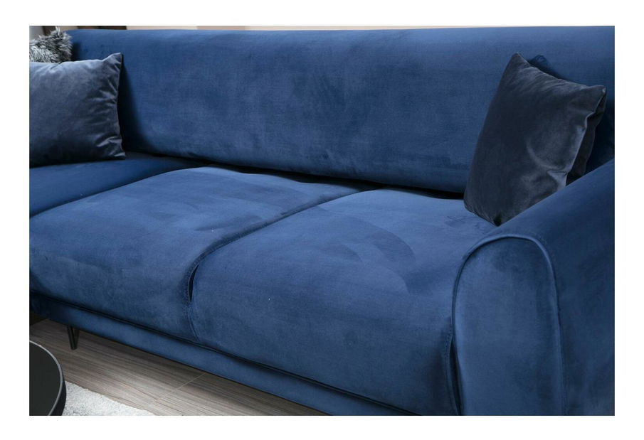 Colțar Imagetta (S) (albastru marin + negru)