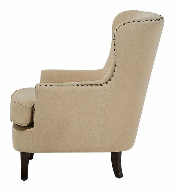 Kreslo ušiak Vaner (béžová)