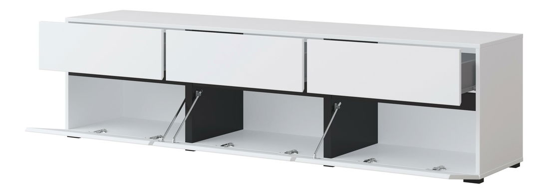 TV asztal/szekrény Crossroad Typ 41 (fehér)