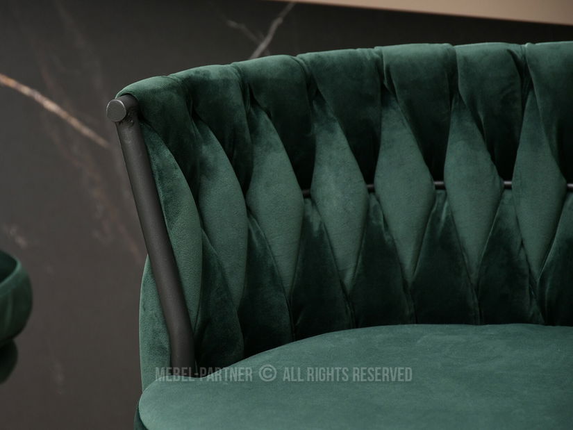 Scaun Adel (verde + negru)