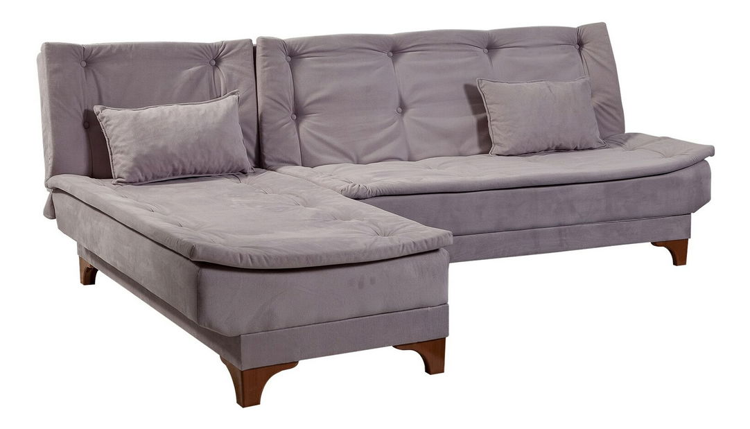 Canapea extensibilă Klaudi C (gri) (S)