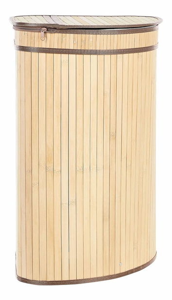 Kôš na bielizeň Brigitta (svetlé drevo)