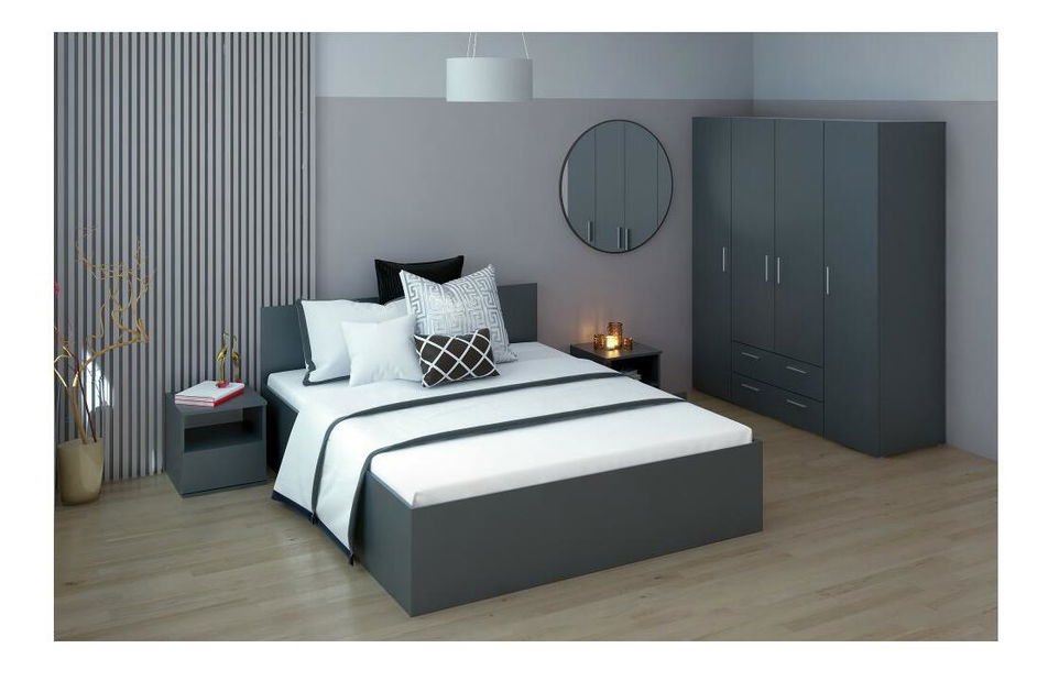 Noćni ormarić Discutibles (grafit) 