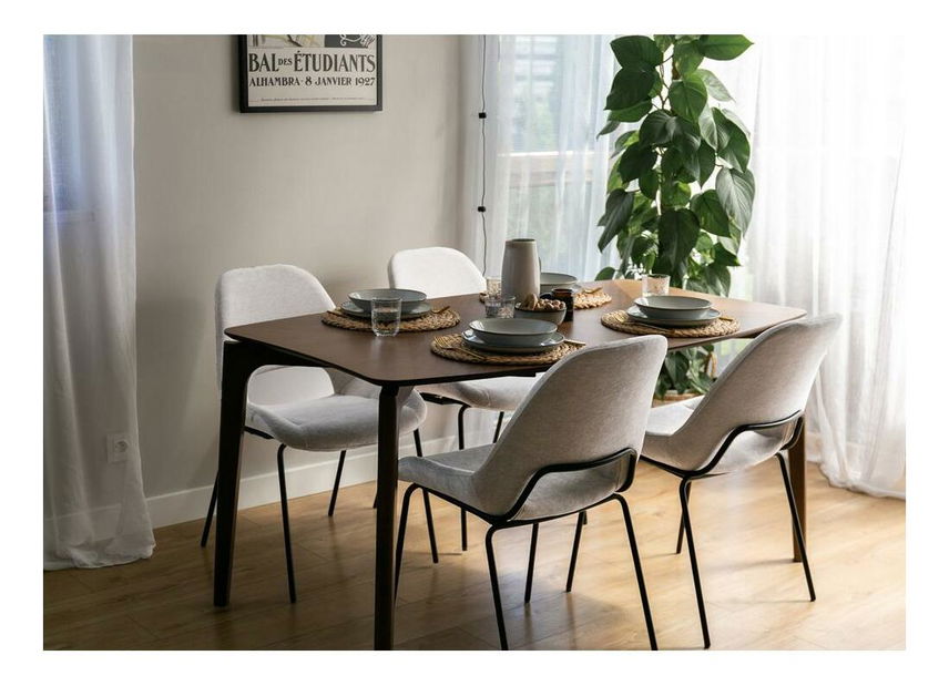 Jedálenská stolička Signale (krémová)