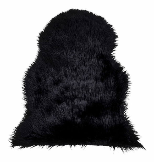Piele artificială de miel Ladoria 2 (negru)