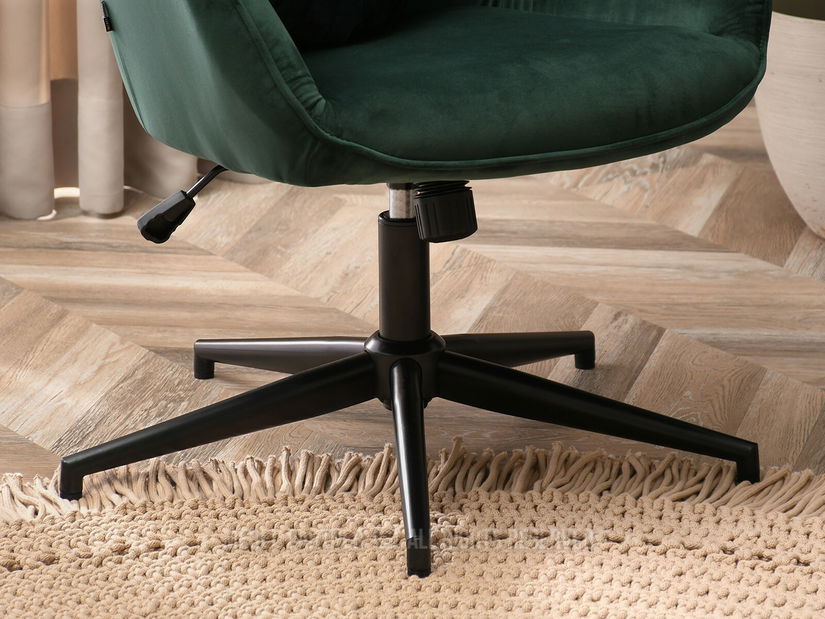 Kreslo Truni (zelená + čierna)