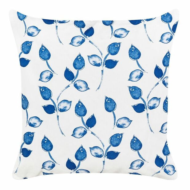 Sada 2 ozdobných vankúšov 45 x 45 cm Torbo (biela)