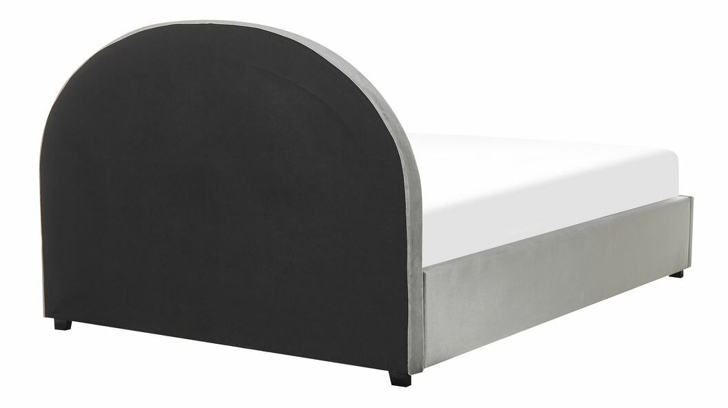 Bračni krevet 160 cm Verena (siva) (s podnicom i prostorom za odlaganje)