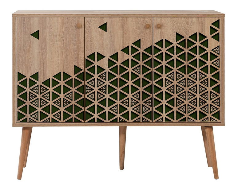 Dulap Meghan 121 (Stejar sonoma)