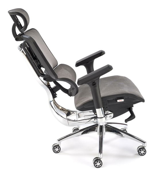 Kancelárske kreslo Ethaniel (sivá)