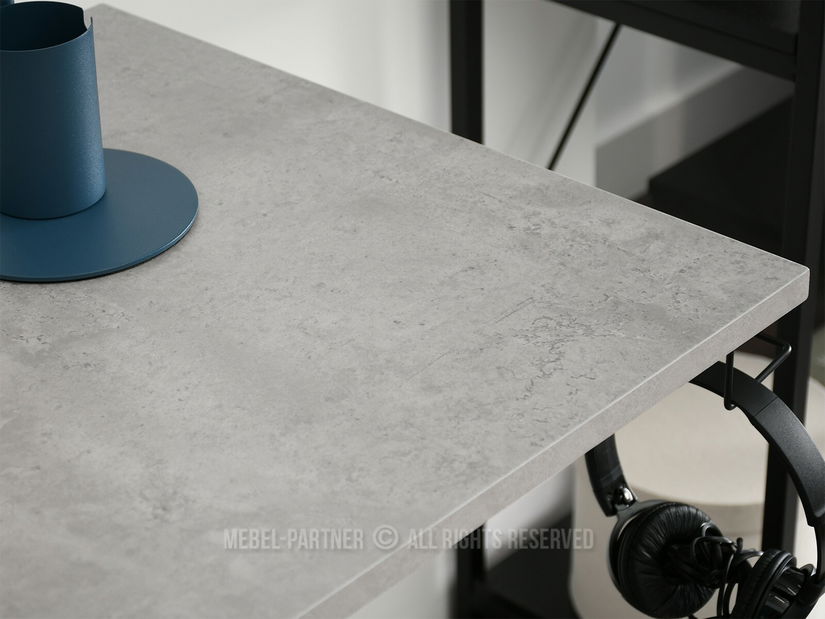 PC stolić Matts C (beton + crna)