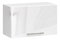 Horná kuchynská skrinka Organo W 60 (biela + lesk biely)
