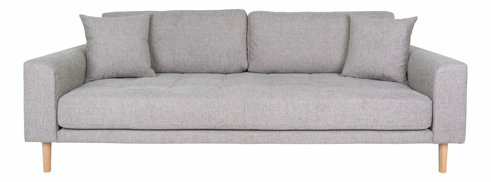 Canapea cu trei locuri Lvaveriaora 3 (gri deschis)