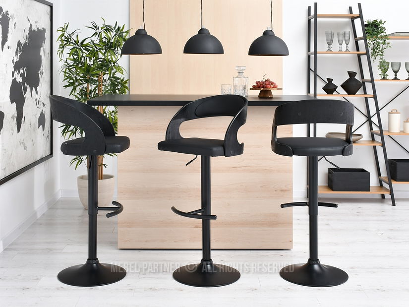 Scaun Honolulu (negru)