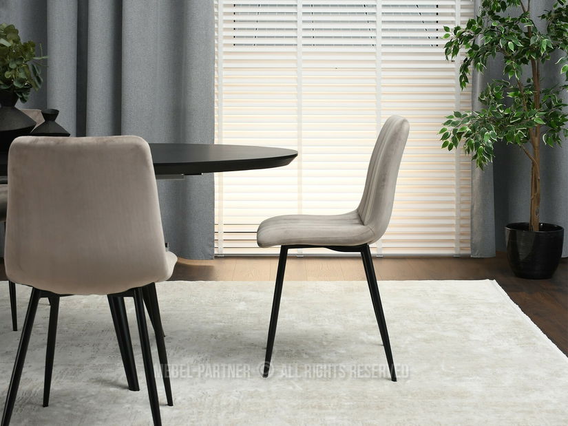 Szék Mia (bézs + fekete)