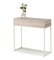 Măsuță consolă Norma M (bej cenușiu + crem)
