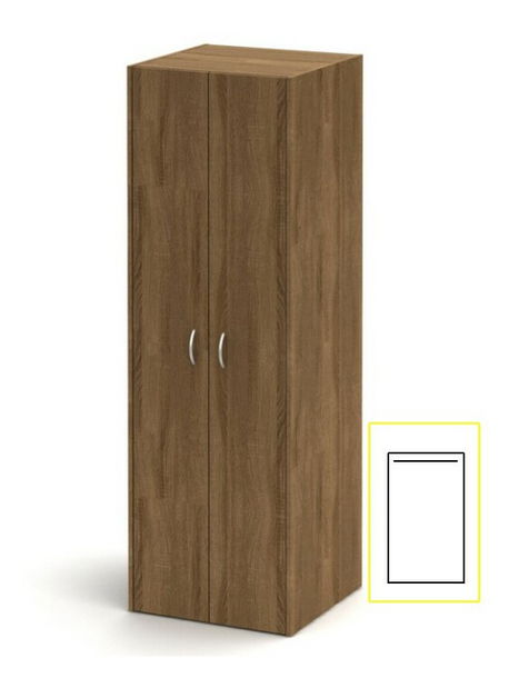 Dulap de haine Asista AS 005 bardolino închis