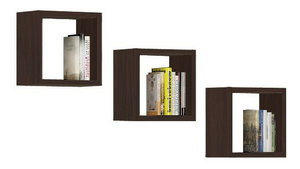 Set nástenných políc Kenzo (wenge)
