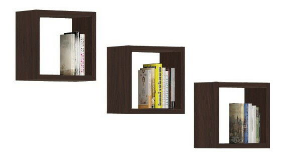 Set zidnih polica Kenzo (wenge)