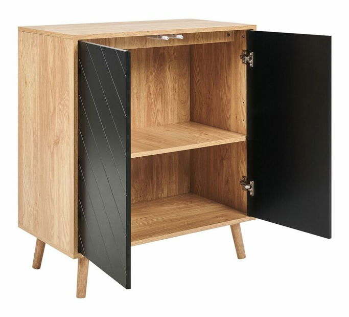 Skrinka Brista (čierna)