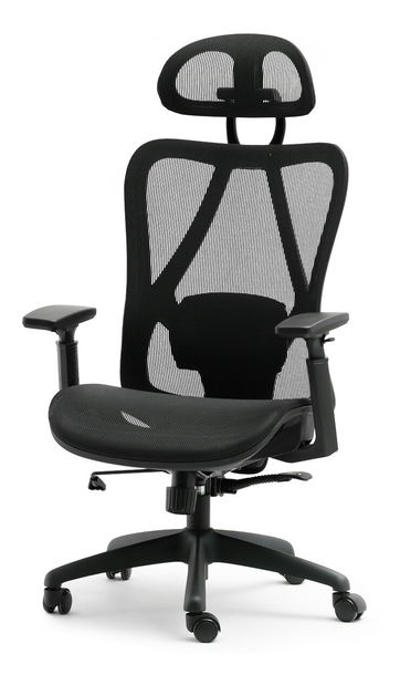 Irodai fotel Derenis (fekete)