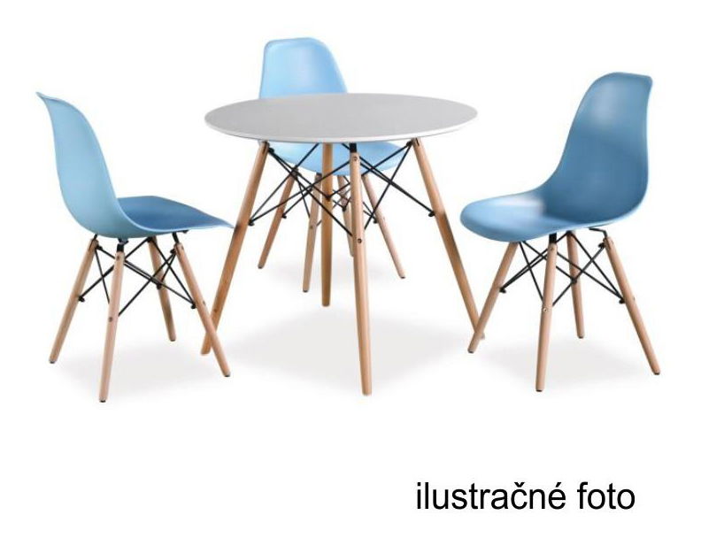 Blagovaonska stolica Cisi 3 (crna)