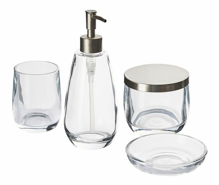 Accesorii baie Sedgely (transparent) 