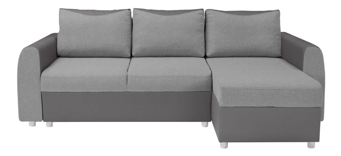 Rohová sedačka BRW Jette II LUX 3DL.URCBK (sivá) (P)