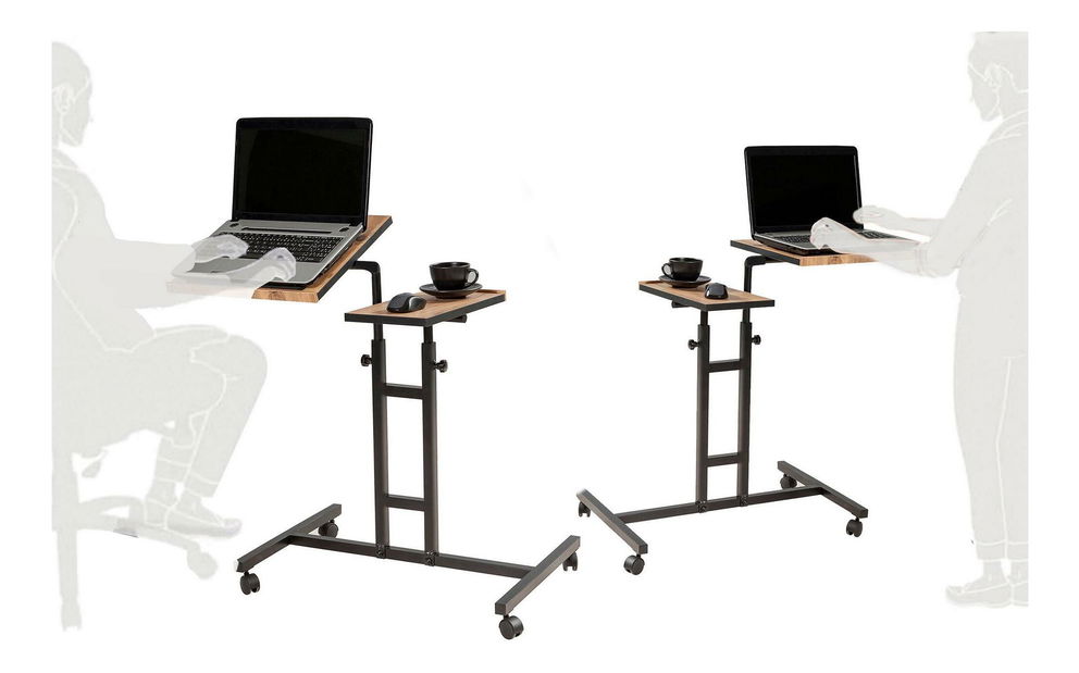 Suport pentru notebook Pobenu 1 (pin atlantic + negru)