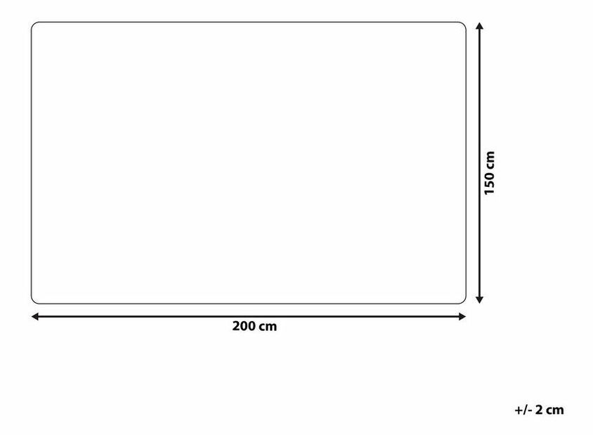 Deka 150 x 200 cm Tillie (siva) 
