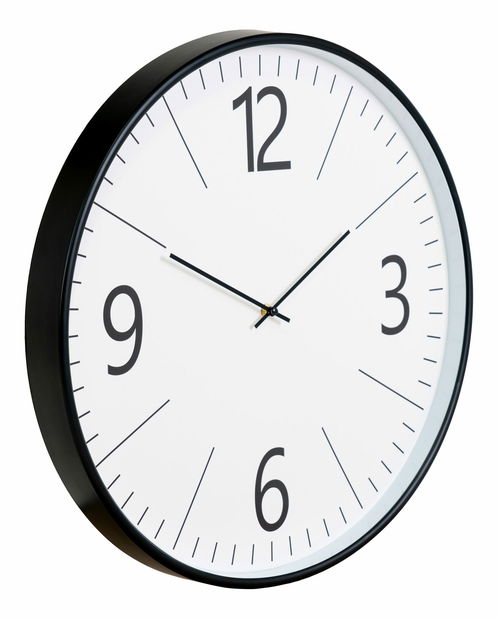 Ceas de perete Bvaselia (negru + alb)