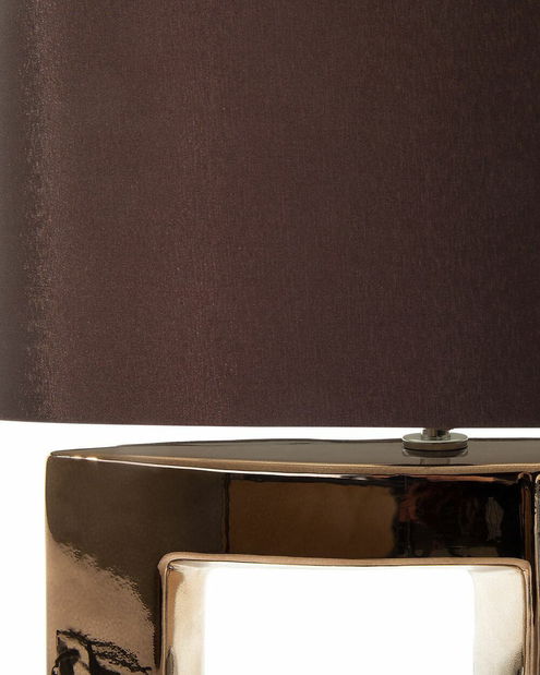 Stolná lampa Ducero (hnedá)