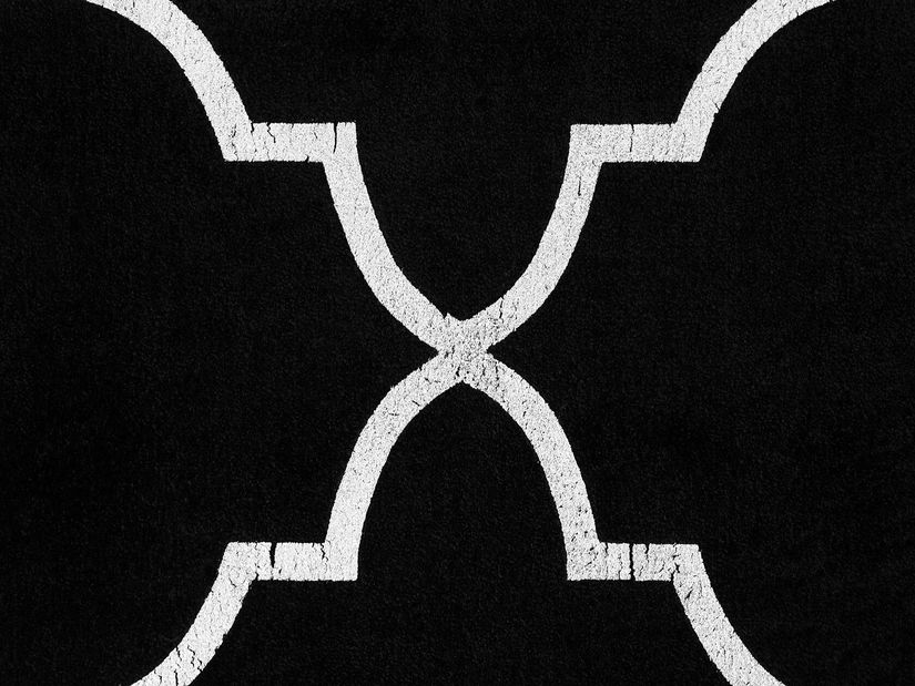 Szőnyeg 160x230 cm YOLK (szövet) (fekete)