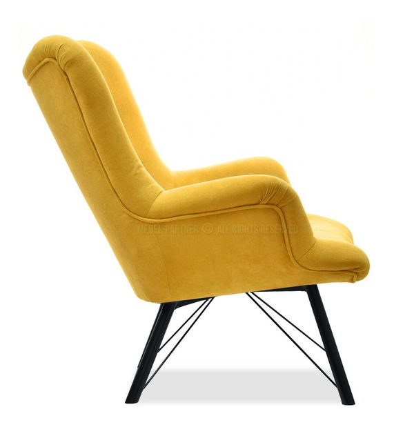 Fotoliu relax Dawntawn (negru)