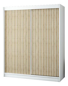 Ormar za garderobu 180 cm Ladonna 1 (Bijela mat)