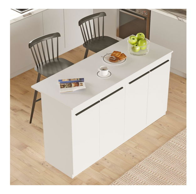 Barski stol Orlandia 1 (za 2 osobe) (bijela)