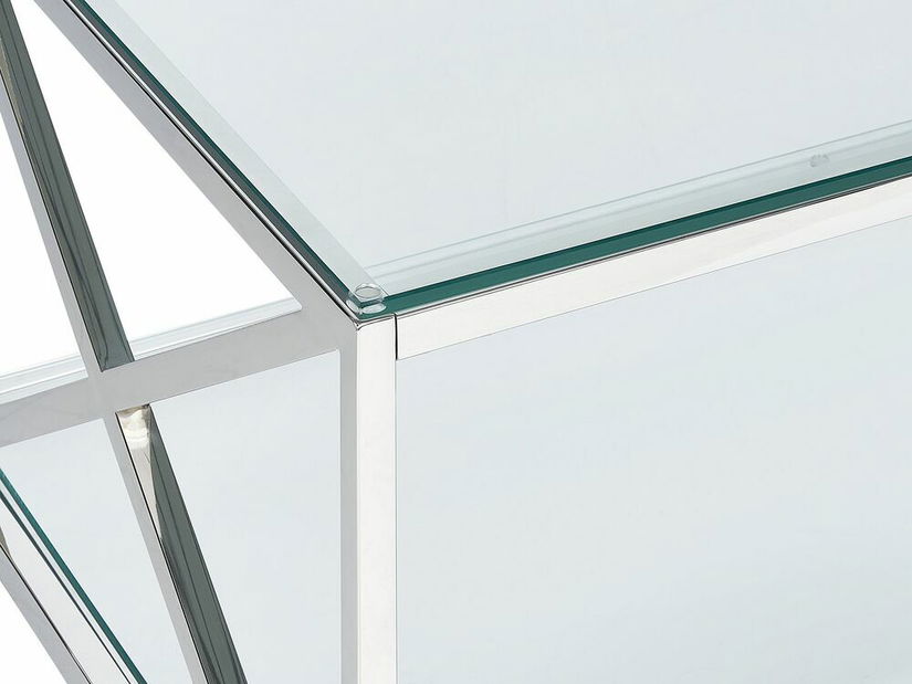 Konferenčný stolík Alberine (strieborná)