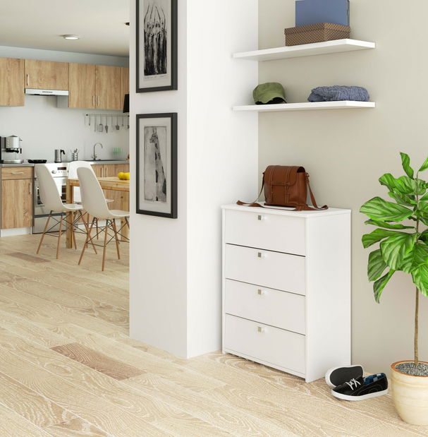 Ormarić za obuću Fortian (bijela)