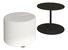 Set de 2 măsuțe laterale Vatana (negru)