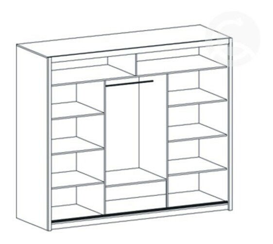 Spálňa Vista (dub sonoma)