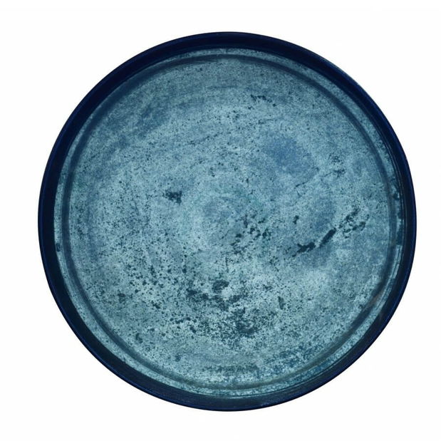 Jedálenská súprava (24 ks.) Bentley (tmavomodrá + tyrkysová)