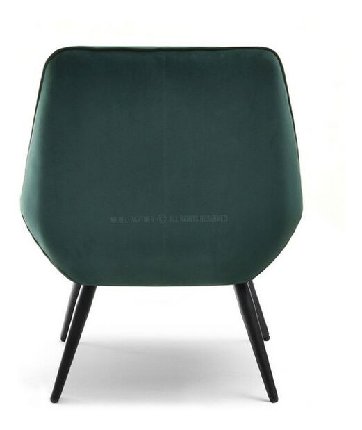 Fotelja Zolta (zelena + crna)