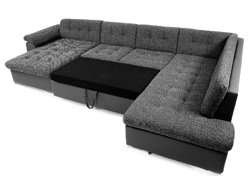 Kutna sofa Talina s funkcijom spavanja (desna U) (Uttario Velvet 2955 + Uttario Velvet 2955 + Uttario Velvet 2979)