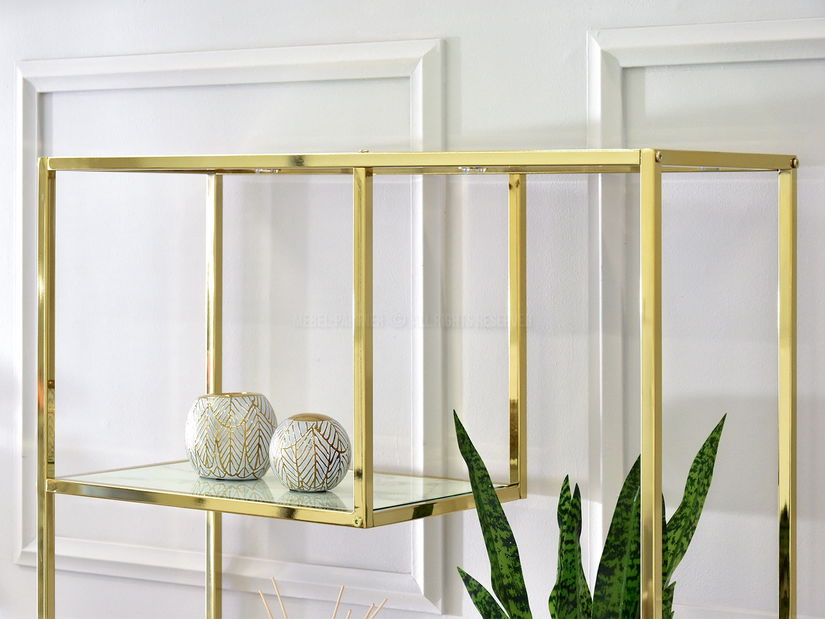 Raft Crips (marmură albă + auriu)