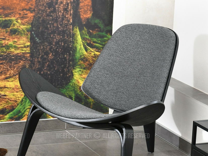 Fotoliu Ronaldo (negru)