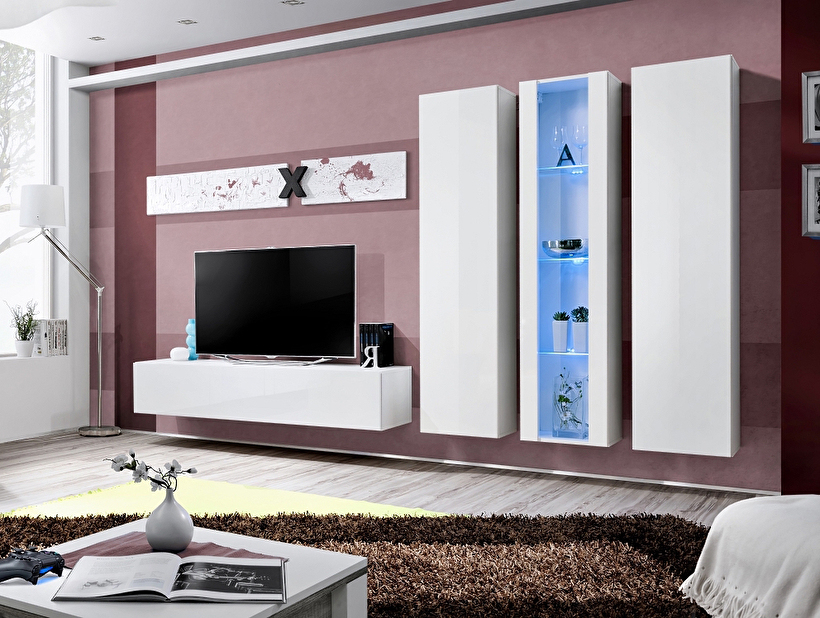 Mobilier camera de zi Aurea 25 WW AI C4 (cu iluminat) 