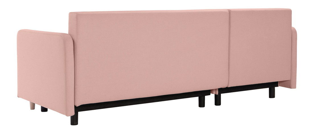 Rohová sedačka BRW Sani Lux 3DL.URC (ružová) (L)