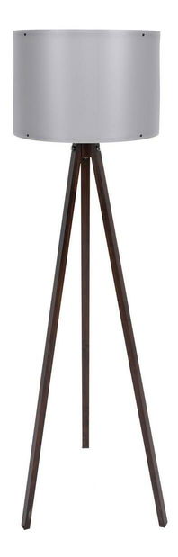 Lampă de podea Farnesia 1 (Gri + Nuc)