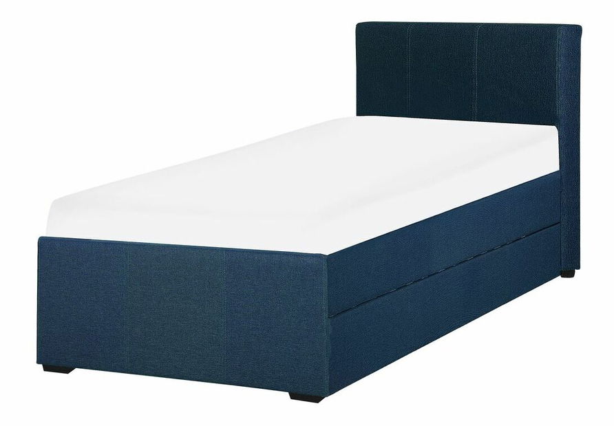 Szétnyitható ágy90 cm MERMAID (ágyráccsal) (kék)