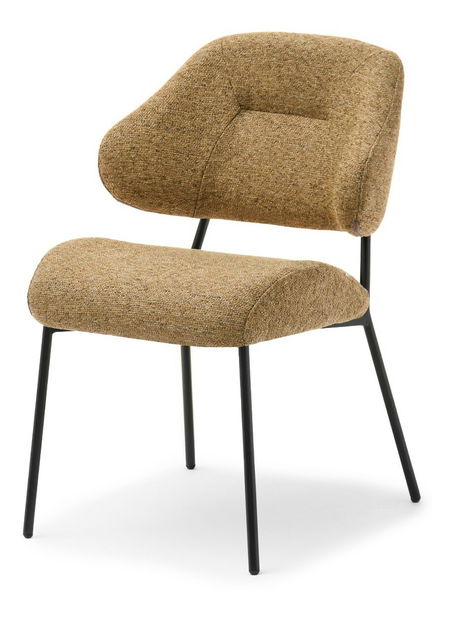 Stolička Estrida K (svetlohnedá + čierna)